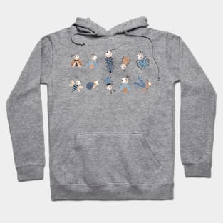 Cute bugs, flies and beetles Hoodie